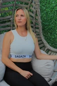 Bel Lastikli Beyaz Body - LksRou22 thumbnail 1
