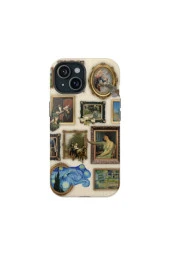 iPhone 6 Plus Uyumlu Silikon Kılıf -Art Kolaj thumbnail 1