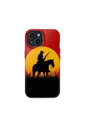 iPhone 15 Pro Uyumlu Silikon Kılıf - RED DEAD REDEMPTION 2 thumbnail 1