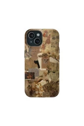 iPhone 8 Plus Uyumlu Silikon Kılıf -Artistic Kolaj thumbnail 1