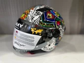 KASK SWAY SW 765 SPRING White ÇENESİZ thumbnail 1