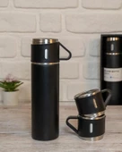 Kamp Termosu - Termos Seti  - 500 ML - 3 Adet Bardak thumbnail 7