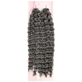 Nice Bulk Afro Su Dalgası Saç - Gri NiceBulk-GREY thumbnail 1