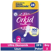 Orkid Platinum Uzun Ped 28 Adet thumbnail 1