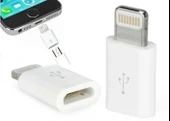 HD4444 Micro Usb iOS Uyumlu iPhone Lightning Çevirici Micro İphone Dönüştürücü Adaptör thumbnail 1