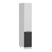 Minar 45 Cm Mutfak Boy Dolabı Beyaz Antrasit D45-Mcba1 thumbnail 4
