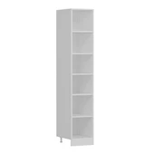 Minar 45 Cm Mutfak Boy Dolabı Beyaz Antrasit D45-Mcba1 thumbnail 7