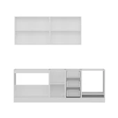 Minar 230 Cm Mutfak Dolabı Beyaz Dore 230-D3 thumbnail 2