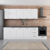Minar 300 Cm Mutfak Dolabı Beyaz 300-B7 thumbnail 1