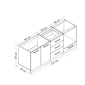Minar 210 Cm Mutfak Dlb Byz Ant 210-A3-Alt thumbnail 8