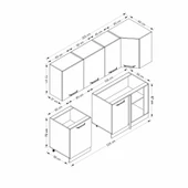 Minar 225Cm Köşe Mtfk Dlp Byz K225-B2 thumbnail 8
