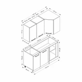 Minar 145Cm Köşe Mtfk Dlp Byz Dore K145-D1 thumbnail 8