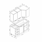 Minar 150Cm Köşe Mtfk Dlp Byz K150-B3 thumbnail 8