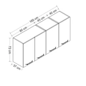 Minar 165 Cm Mutfak Dlb Byz 165-B1-Üst thumbnail 8