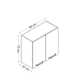 Minar 80 Cm Mutfak Dlb Byz 80-B1-Üst thumbnail 8