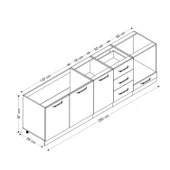 Minar 280 Cm Mutfak Dlb Byz 280-B3-Alt thumbnail 2