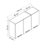 Minar 135 Cm Mutfak Dlb Byz 135-B1-Üst thumbnail 8