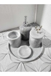mermer 5li banyo seti thumbnail 1