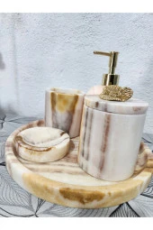 mermer 5'li banyo takımı thumbnail 4