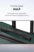 Polo&Sky Spring Haki Renk Kabin Boy Valiz  Bavul thumbnail 4