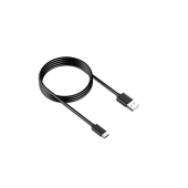 QASUL Type-C USB Şarj ve Data Kablosu - 3 Metre Siyah thumbnail 1