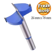 Parmak Freze Bıçağı 26 mm Ahşap thumbnail 1