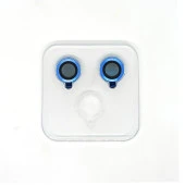 Apple iPhone 14 Mercek Lens Kamera Koruyucu MAVİ thumbnail 3