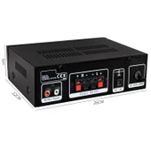 NWORK AV-100 Anfi 100 Watt 12V 220V Bluetooth Usb Sd thumbnail 3
