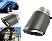 AKRAPOVİÇ Akrapoviç egzoz ucu mat karbon model 90mm thumbnail 1