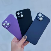 iPhone 15 Former Seri Kamera Korumalı Sert Kapak thumbnail 9