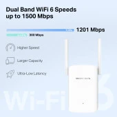 TP-LINK MERCUSYS ME60X AX1500 WIFI RANGE EXTENDER thumbnail 3