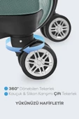 Spring Model Haki Renk 2'li Valiz Seti Kabin + Orta thumbnail 5