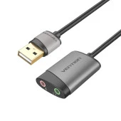 Vention 2.1 USB Ses Kartı Siyah thumbnail 1