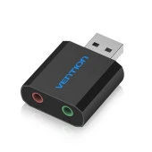 Vention 2.1 USB Ses Kartı Siyah thumbnail 3
