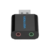Vention 2.1 USB Ses Kartı Siyah thumbnail 4