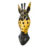Ahşap Zürafa Mask 50 cm Duvar Dekoru thumbnail 5