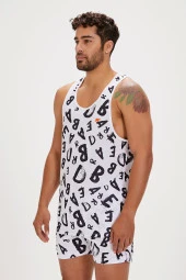 BAD BEAR Bling Off-White Men's Tank Top thumbnail 2