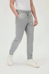 Bad Bear Dublin Grey Melange Men's Pants thumbnail 2