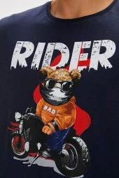 BAD BEAR FEVER TSHİRT NAVY thumbnail 2