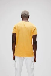 BAD BEAR Bear Tee Mustard Men's T-Shirt thumbnail 3