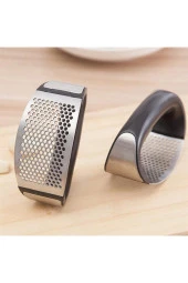 Paslanmaz Çelik Garlic Press Sarımsak Ezici thumbnail 3