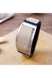 Paslanmaz Çelik Garlic Press Sarımsak Ezici thumbnail 5