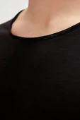 Bad Bear O-Neck T-Shirt Siyah Basic Erkek Tişört thumbnail 4