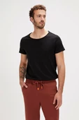 Bad Bear O-Neck T-Shirt Siyah Basic Erkek Tişört thumbnail 2