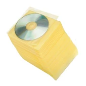 Torima CD-DVD Zarfları Çift Yönlü 100 Laü Paket Sarı thumbnail 2