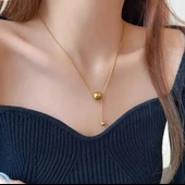 Top Tasarım Çelik Kolye Sns202830 thumbnail 5