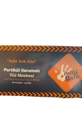 Partikül Korumalı Yüz Maskesi 12’li thumbnail 1
