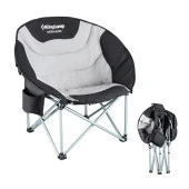 KingCamp MOONGAZER SANDALYE (BLACK/GREY) thumbnail 1