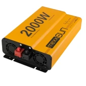 Mexxsun 12 Volt 2000 Watt Tam Sinüs İnverter thumbnail 2
