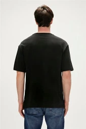 Bad Bear Tripart Black Men's T-Shirt thumbnail 4